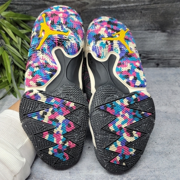 Nike | Jordan Why Not Zer0.6 Bright Concord/Pink Prime/Black Basketball Shoes - Picture 10 of 12